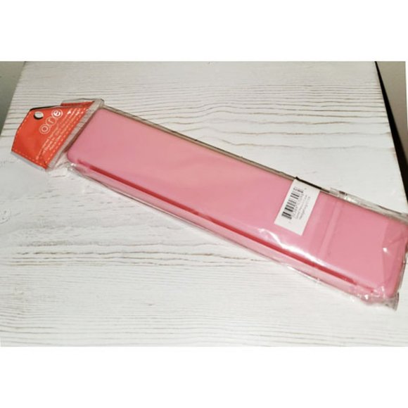 Pink Hedgehog Pencil Case Sugar Booger Hinged Plastic Box NEW NIP Rosy Shade - Picture 7 of 9